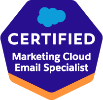 Salesforce Certified Marketing Cloud Email Specialist logo