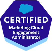 Salesforce Certified Marketing Cloud Engagement Administrator logo